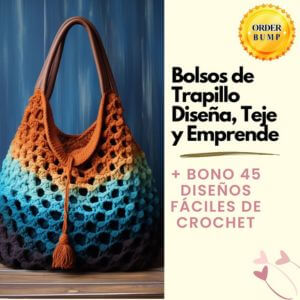 bolsos de trapillo diseña, teje y emprende