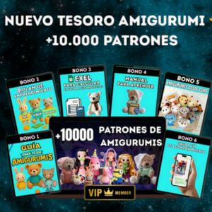 nuevo tesoro amigurumi 10.000 patrones